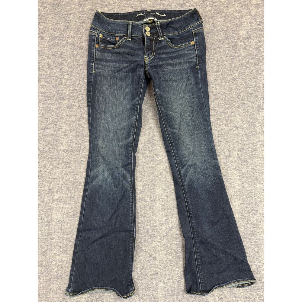 American Eagle Outfitters Super Stretch Bootcut Jeans Women's Dark Wash Size 2